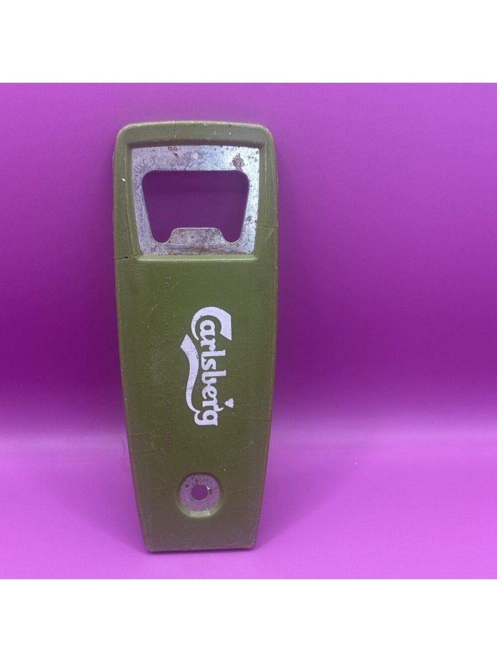 VINTAGE BOTTLE Opener Beer Themed - Carlsberg